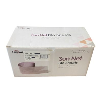 SUNMIGHT Шлифовальная полоска SUN NET X313T 80x230мм на липучке, сетка P240