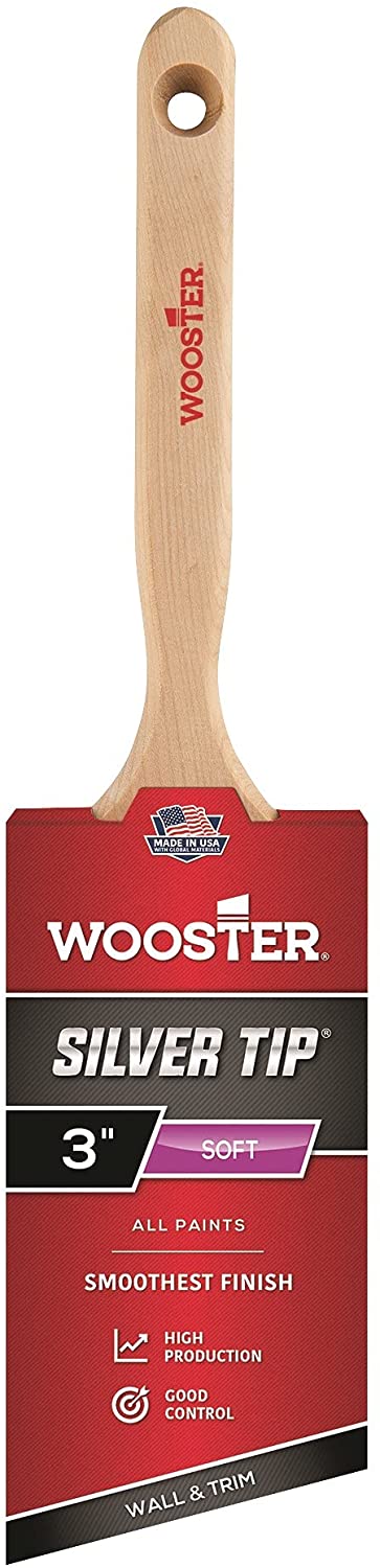 1d281498a27f48aec92c7705a33393aa.jpg WOOSTER Кисть малярная с деревянной ручкой плоская SILVER TIP AS