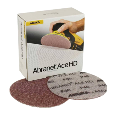 MIRKA Шлиф мат на сетч синт основе ABRANET ACE HD 150мм Р40 1шт