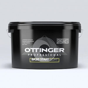 Ottinger шпатлевка готовая акриловая BASIS START LIGHT 25кг
