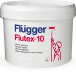 FLUGGER Краска Flutex 10 2,8 л база 1 для стен матовая акриловая с мягким, приглушённым блеском
