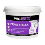 PROMIX AKSU Грунт-краска фасадная ("АКСУ" / Ral 9003) 14 кг