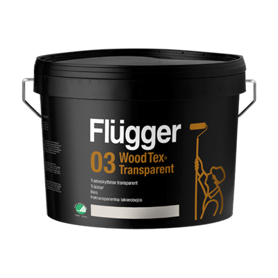 53a55f1b25bbe045143c5a8f9748f42c.png FLUGGER 03 Wood Tex Transparent 0,75 л база 11-лессирующая пропитка по дереву на водной основе