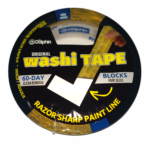 BLUE DOLPHIN Малярная лента на рисовой бумаге WASHI 25мм*50м
