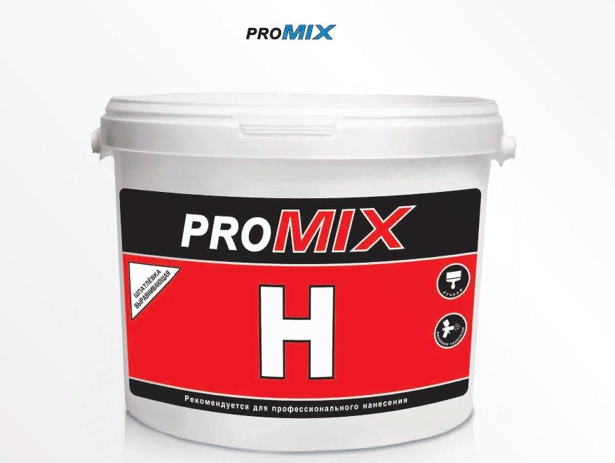 707a634c6465616d8198fb027bcade4a.jpg Шпатлевка выравнивающая PROMIX H 300 (25 кг)