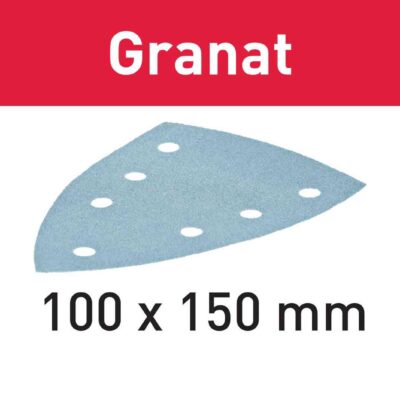 FESTOOL Мат.шлиф. Granat P 100, STF DELTA/7 P 100 GR 1шт