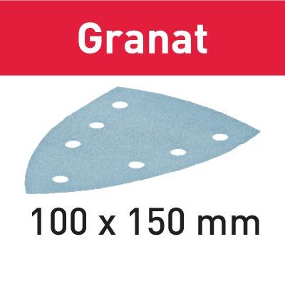 FESTOOL Шлифовальные листы Granat STF DELTA/7 P180 GR/100 Granat 1шт
