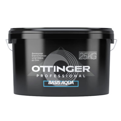 Ottinger шпатлевка готовая акриловая BASIS AQUA 25кг