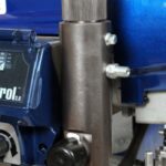 HYVST SPT1050L безвоздушная электрическая окрасочная установка 220V 50 HZ на телеге