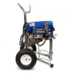 HYVST SPT1050L безвоздушная электрическая окрасочная установка 220V 50 HZ на телеге