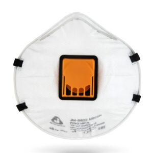 JM8622 Полумаска Mircon фильтрующая с клапаном, чашеобразная, класс защиты FFP2