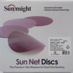 SUNMIGHT Шлифовальный круг SUN NET 225 мм на липучке, P150