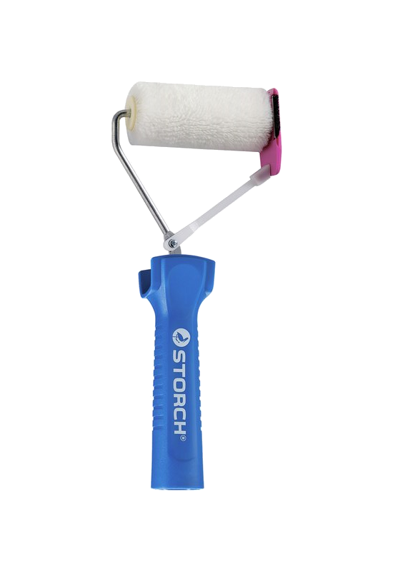 00209e4723ae5ccd530b7ffab8b543a2.png STORCH Premium Spezial-Roller Специальный станок - валик полиамид с ограничителем ширина 10 см, ядро 30мм, длина ворса 12мм