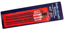 WOOSTER Набор из 5 художественных кистей 5PC ART BRUSH ASST -3 (10216020/200916/0033922/5,Соединенные Штаты Америки)