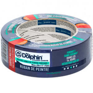 BLUE DOLPHIN Синяя малярная лента 38мм*50м