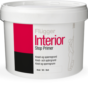 FLUGGER Грунт Interior Stop Primer 0,75 л-блокирующий пигментированный для дерева на водной основе