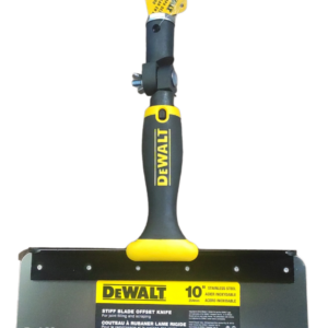 DeWalt 10" Шпатель оффсетный, лезвие 0.6 мм (stiff)