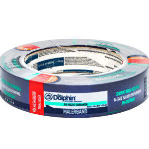 BLUE DOLPHIN Синяя малярная лента 25мм*50м