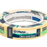 BLUE DOLPHIN Жёлтая малярная лента 25мм*50м