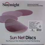 SUNMIGHT Шлифовальный круг SUN NET 225 мм на липучке, P240