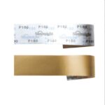 5410 SUNMIGHT Шлифовальная полоска B312TV 70x420мм на липучке без отв, золотистая, Р 180