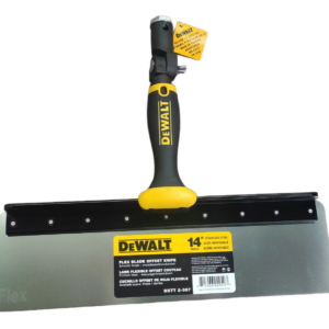 DeWalt 14" Шпатель оффсетный, лезвие 0.5 мм (flex)