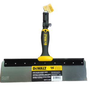 DeWalt 14" Шпатель оффсетный, лезвие 0.6 мм (stiff)
