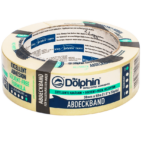 BLUE DOLPHIN Жёлтая малярная лента 38мм*50м
