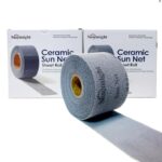 35606P SUNMIGHT Шлифовальный материал SUN NET CERAMIC B перфорир. рулонах 70мм х 10м на липучке, P80